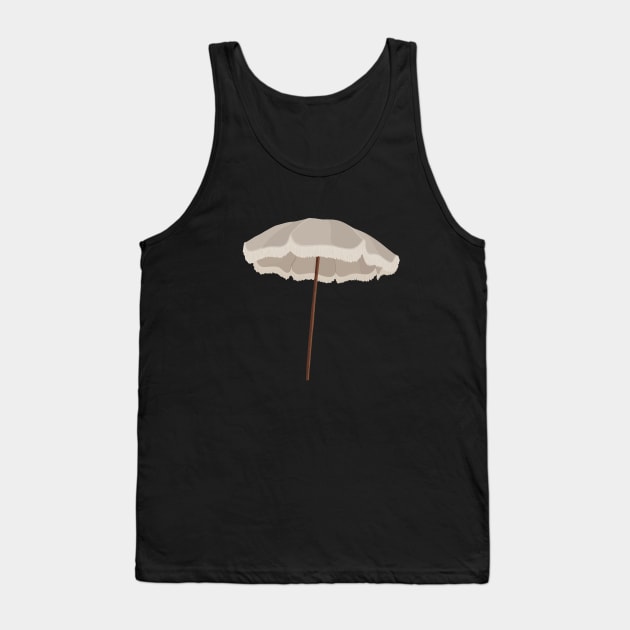 Beach umbrella Tank Top by cait-shaw